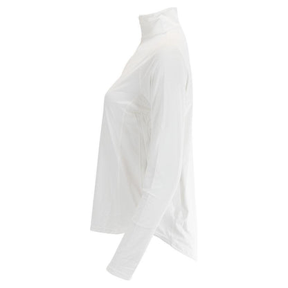 Women's Relaxed Mock Zip Tennis Top