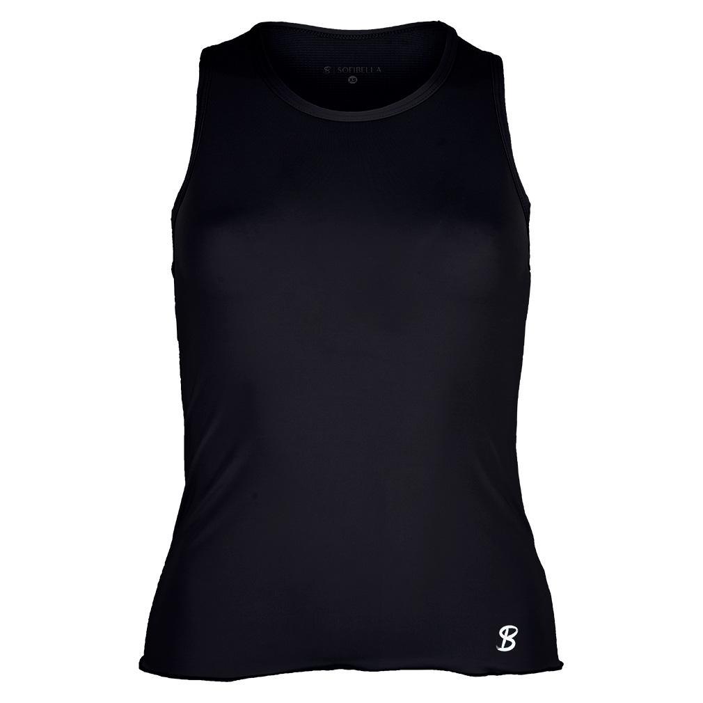 Women's Bella Lite Tank Tie Black