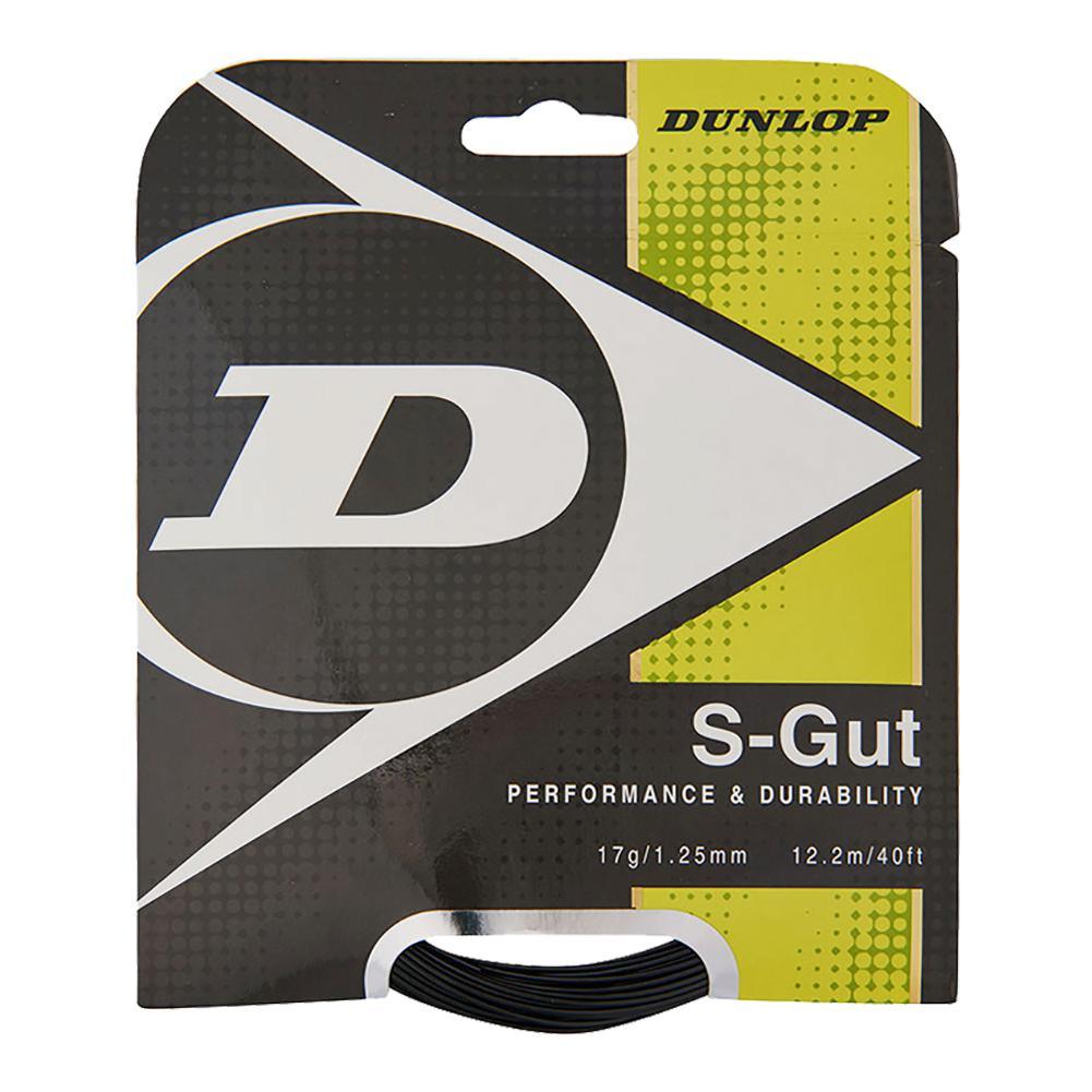 S-Gut 17G Black Tennis String