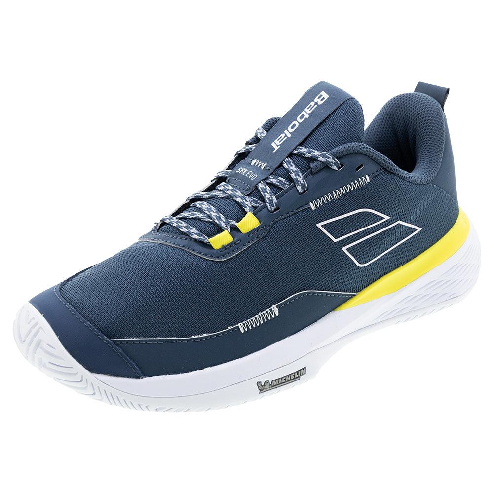Men's SFX Evo Tennis Shoes Dark Grey and White