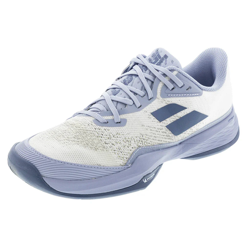 Men's Jet Mach 3 Tennis Shoes White and Dark Grey