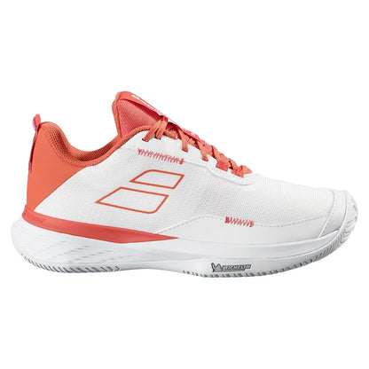 Women's SFX Evo All Court Tennis Shoes White and Terra Cotta