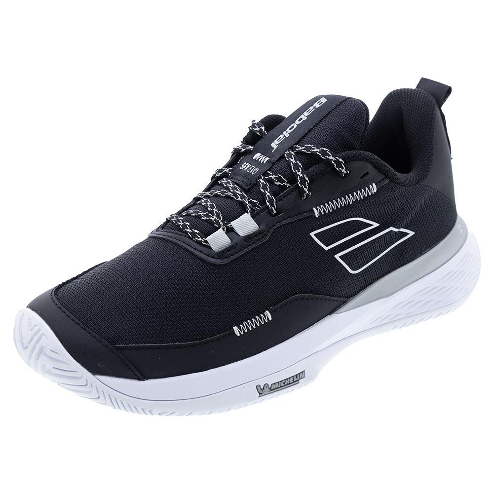 Women's SFX Evo Tennis Shoes Black and Silver