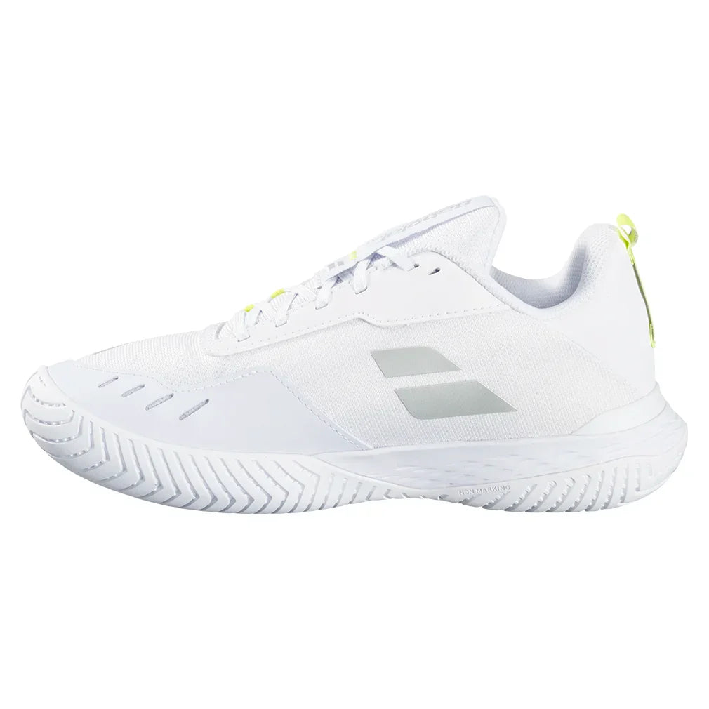 Women's SFX Evo Pickleball Shoes White and Silver