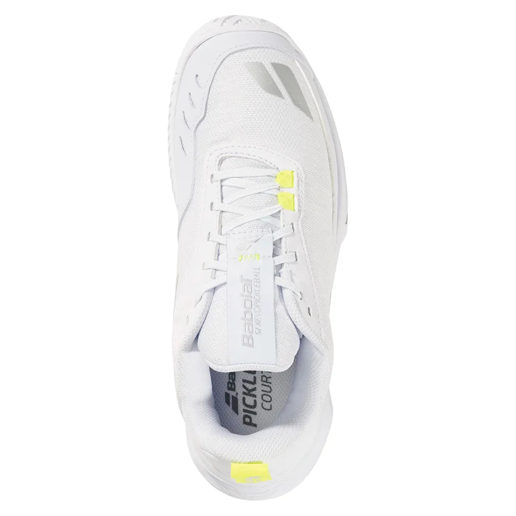Women's SFX Evo Pickleball Shoes White and Silver