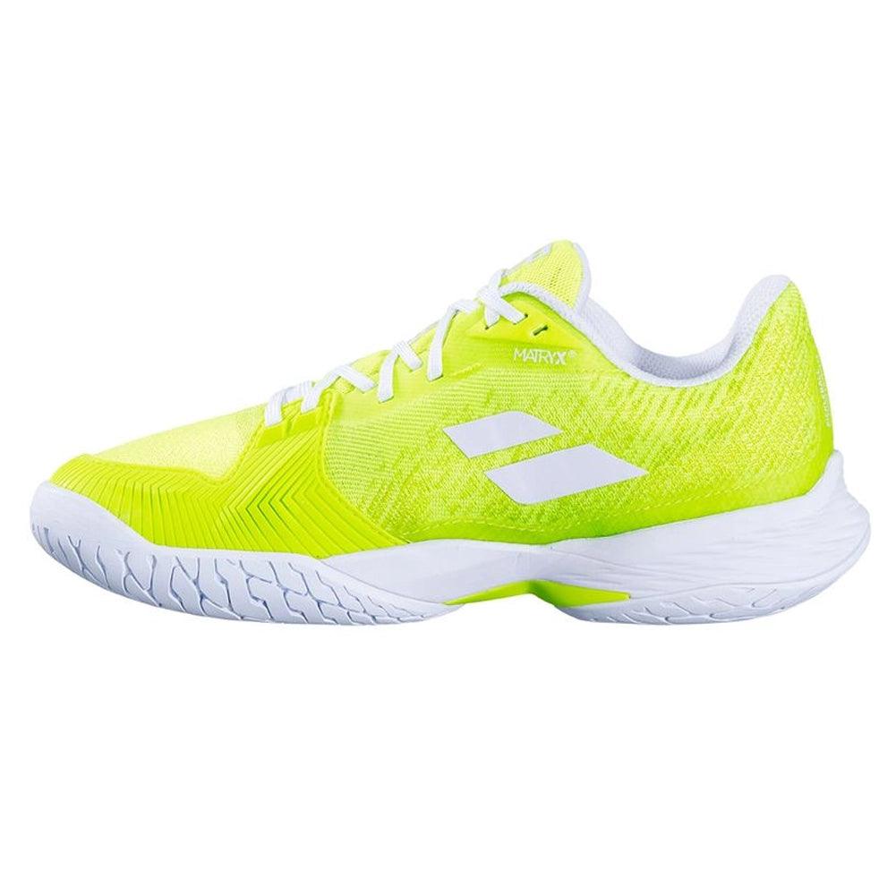 Women's Jet Mach Pickleball Shoes Fluo Yellow and White