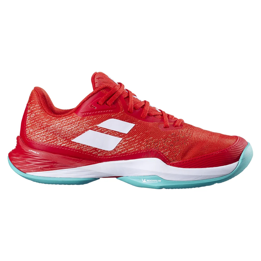 Women's Jet Mach 3 Tennis Shoes Fiesta Red