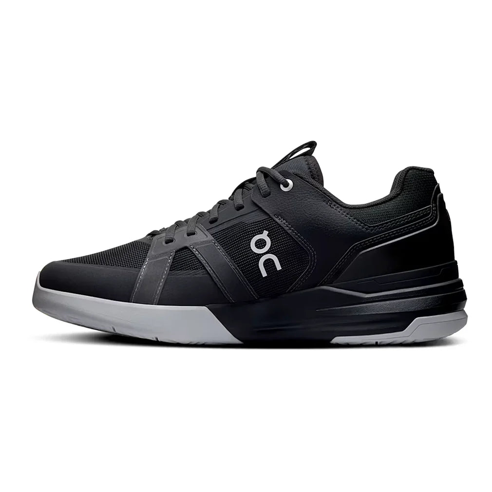 Men's THE ROGER Clubhouse Pro Tennis Shoes Black and Glacier
