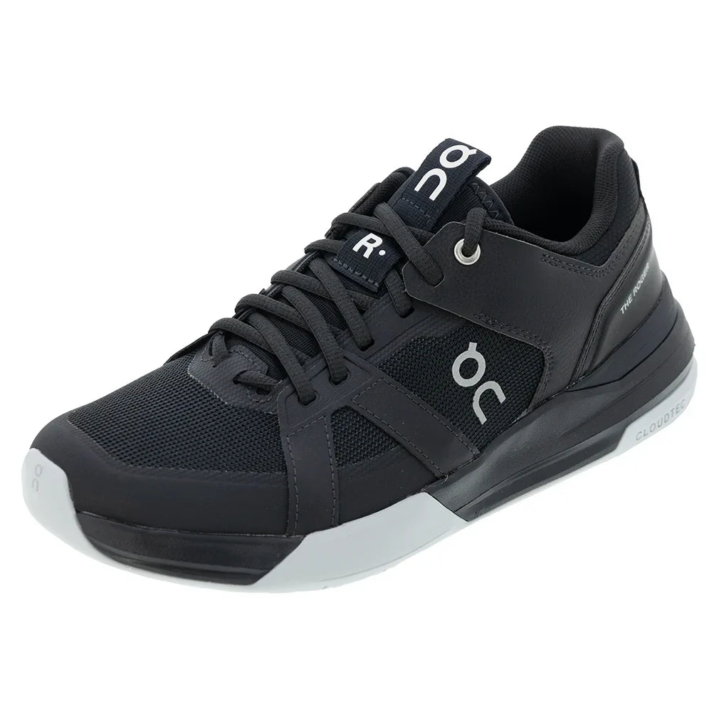 Men's THE ROGER Clubhouse Pro Tennis Shoes Black and Glacier
