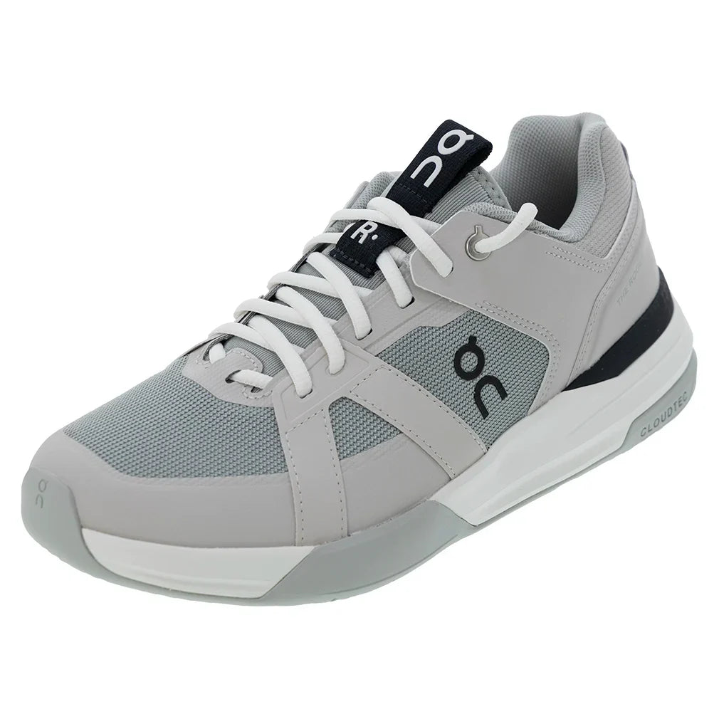 Men's THE ROGER Clubhouse Pro Tennis Shoes Silver and Glacier