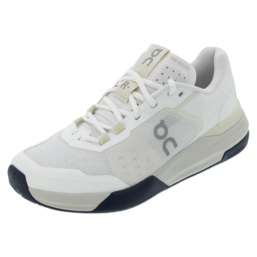 Men's THE ROGER Advantage Pro Clay Tennis Shoes White and Cream