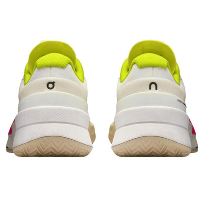 Women's THE ROGER Pro 2 Tennis Shoes White and Lime