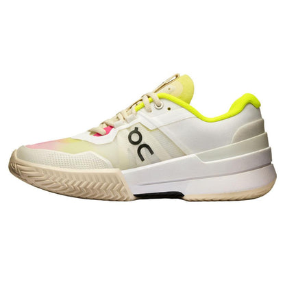 Women's THE ROGER Pro 2 Tennis Shoes White and Lime