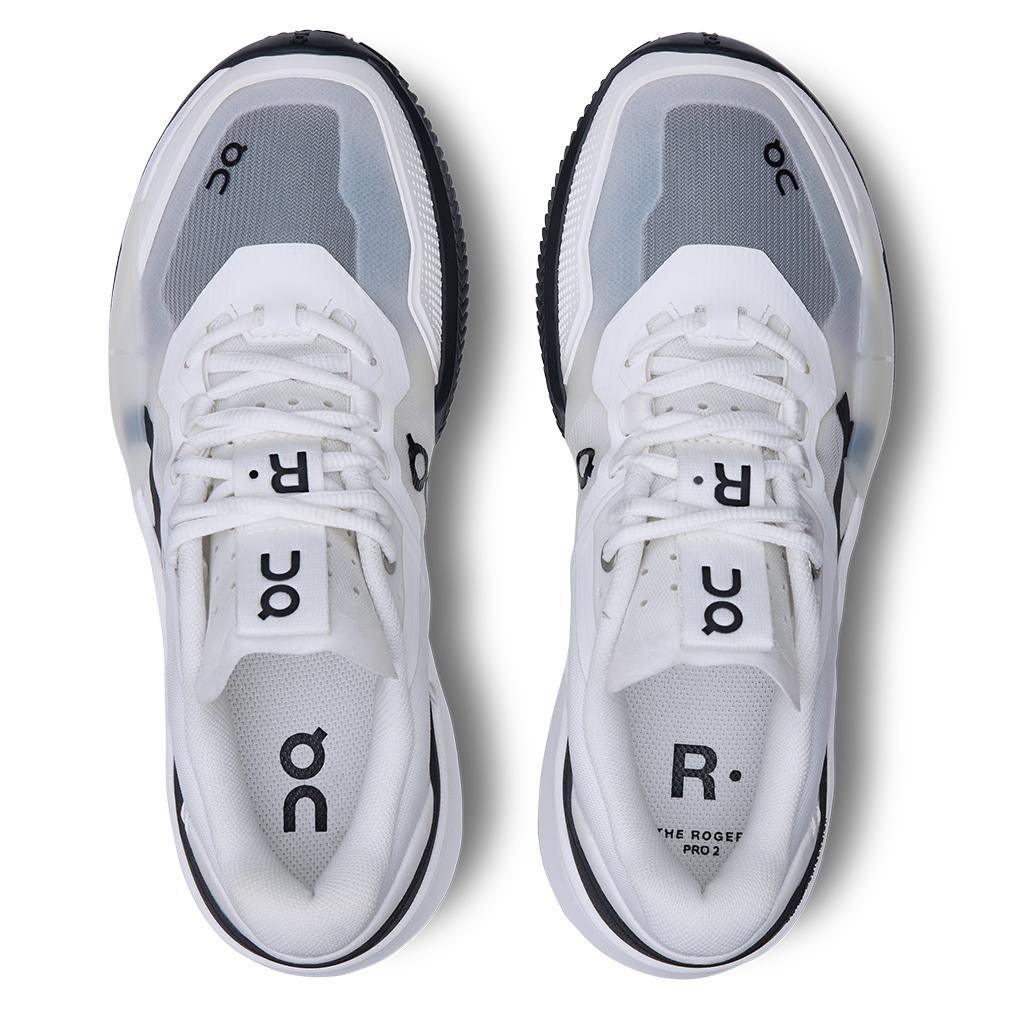 Women's THE ROGER Pro 2 Clay Tennis Shoes White and Black