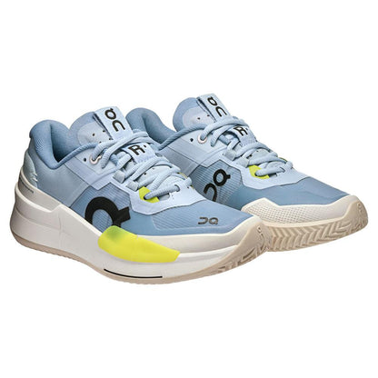 Women's THE ROGER Pro 2 Clay Tennis Shoes Chambray and Lime