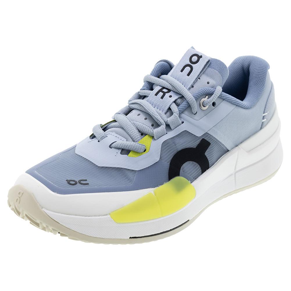 Women's THE ROGER Pro 2 Clay Tennis Shoes Chambray and Lime