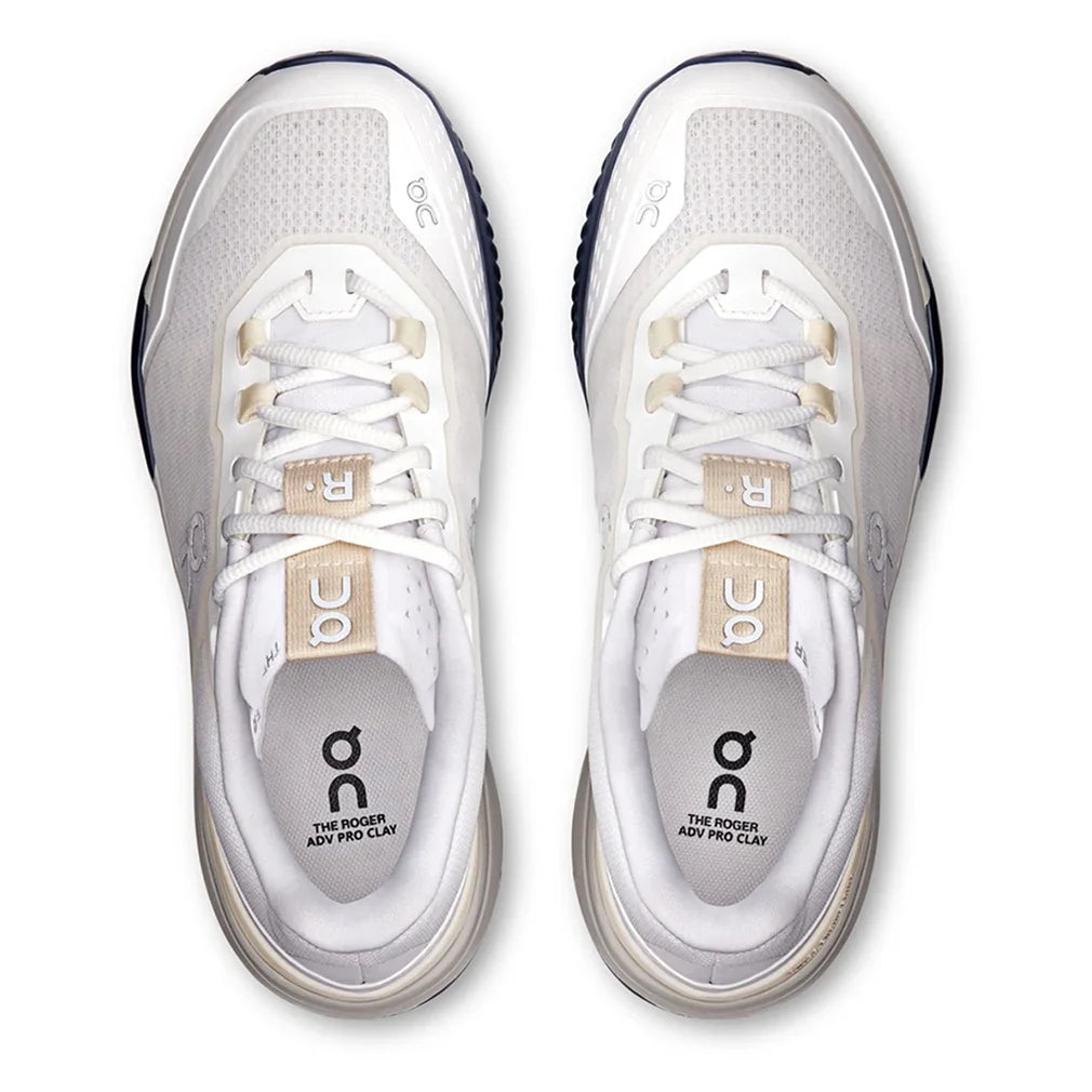 Women's THE ROGER Advantage Pro Clay Tennis Shoes White and Cream