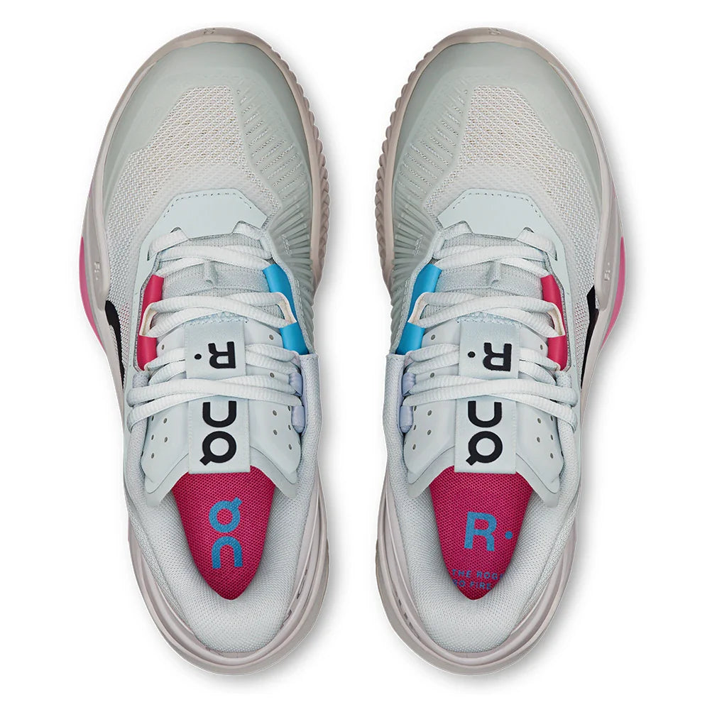 Women's THE ROGER Pro Fire Clay Tennis Shoes Arctic and Pink