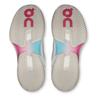 Women's THE ROGER Pro Fire Clay Tennis Shoes Arctic and Pink