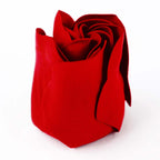 4 Pack 24 Pcs Red Scented Rose Soap Heart Shaped Party Favors With Gift Boxes And Ribbon - Bell Racket Store