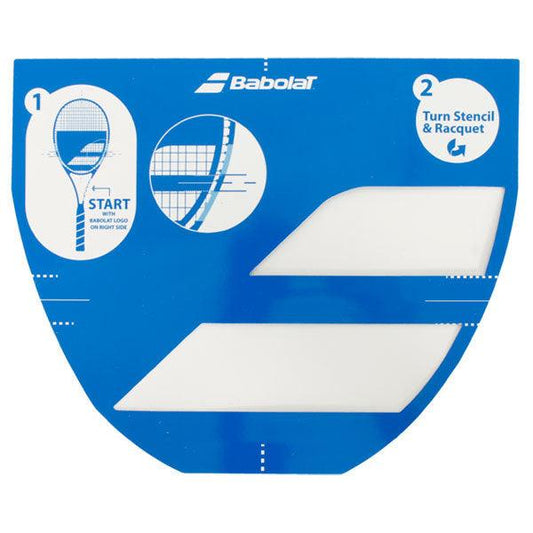 Babolat Logo Stencil