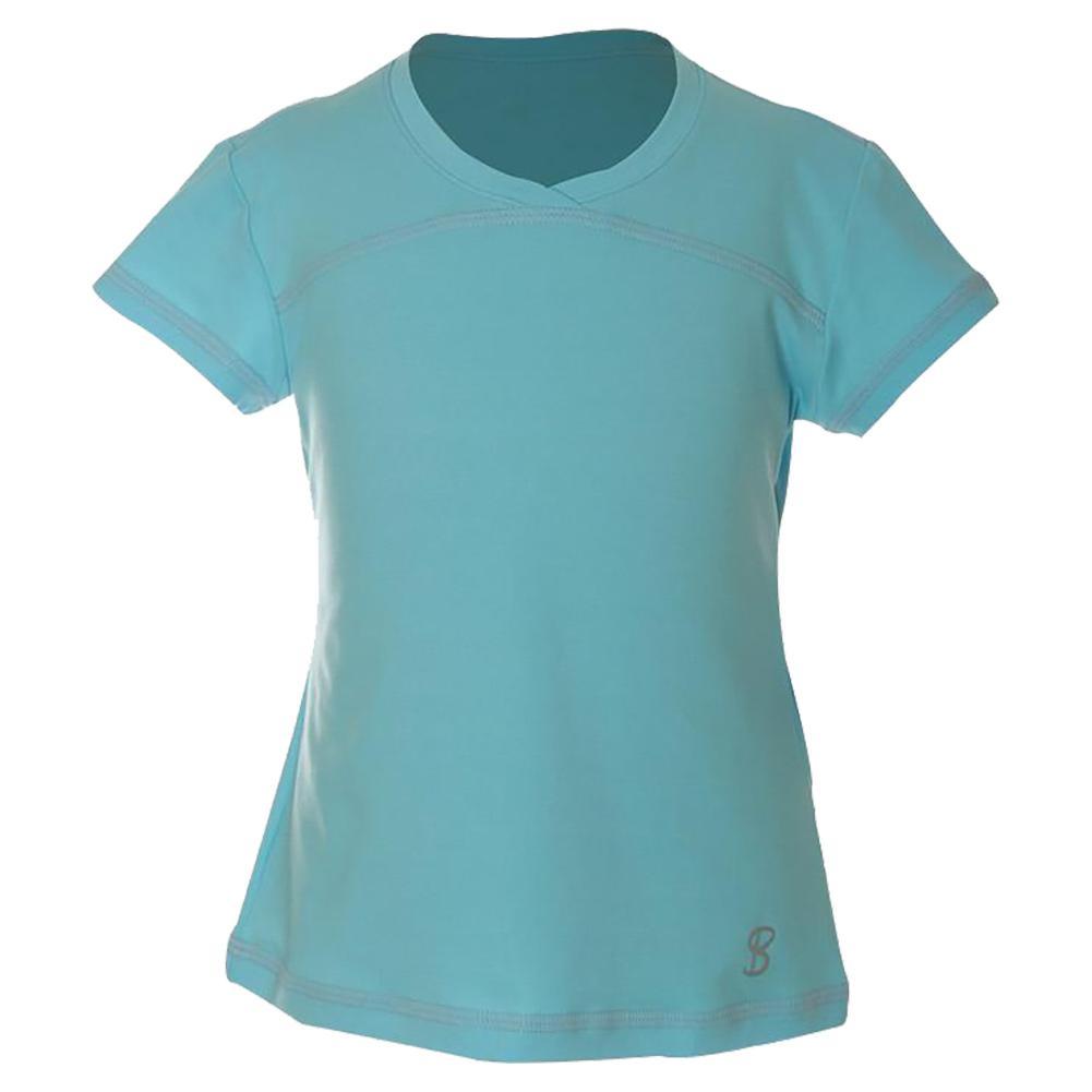 Girls' UV Colors Short Sleeve Tennis Top Babyboy