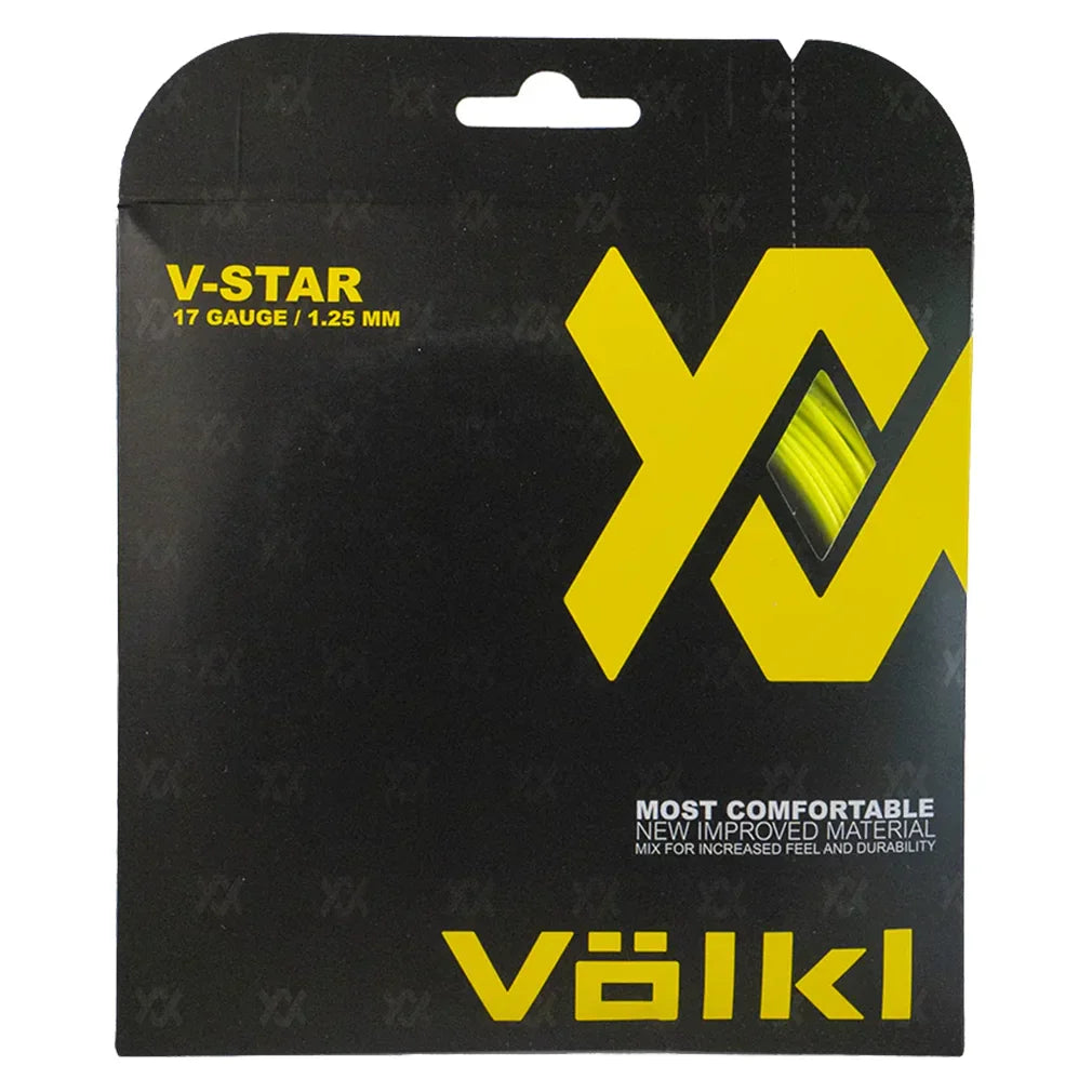 V-Star Tennis String Neon Yellow