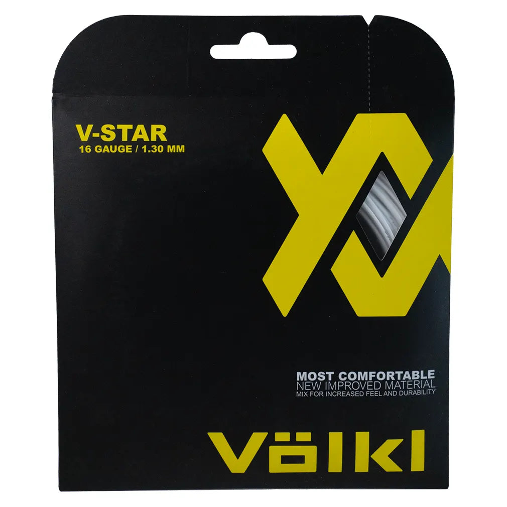 V-Star Tennis String White