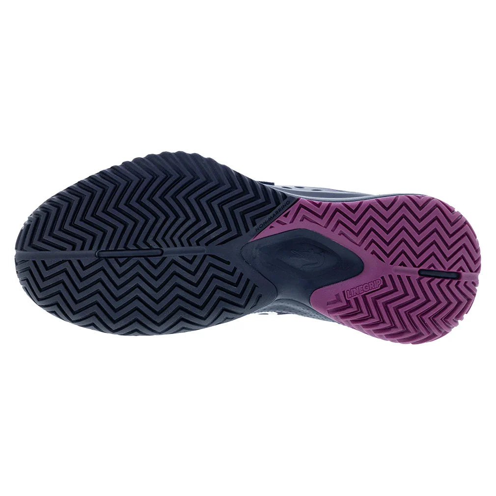 Women's Power Serve Tennis Shoes Navy and Pink