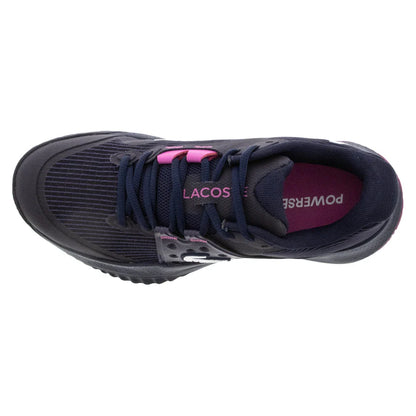 Women's Power Serve Tennis Shoes Navy and Pink