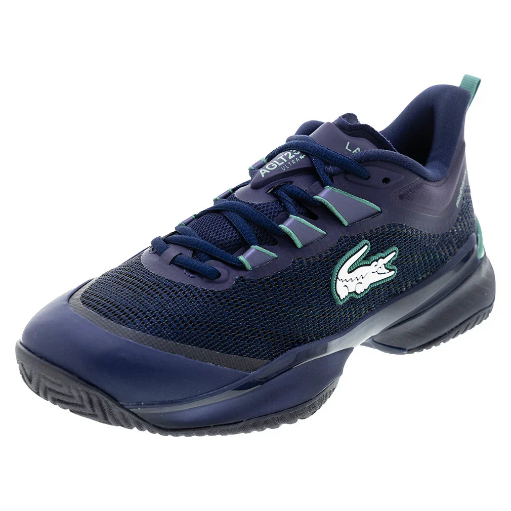 Men's AG-LT23 Ultra Tennis Shoes Navy and Green
