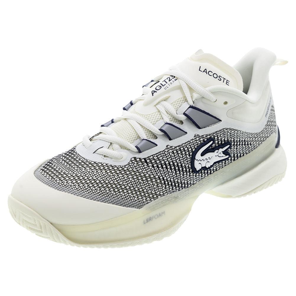 Men's AG-LT23 Ultra Tennis Shoes Off White and Navy