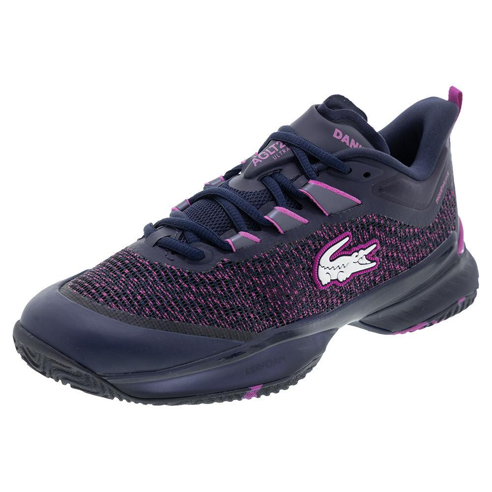 Men's AG-LT23 Ultra DM Clay Tennis Shoes Navy and Pink