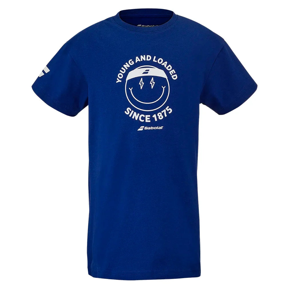 Boys' Exercise Cotton Tennis Tee