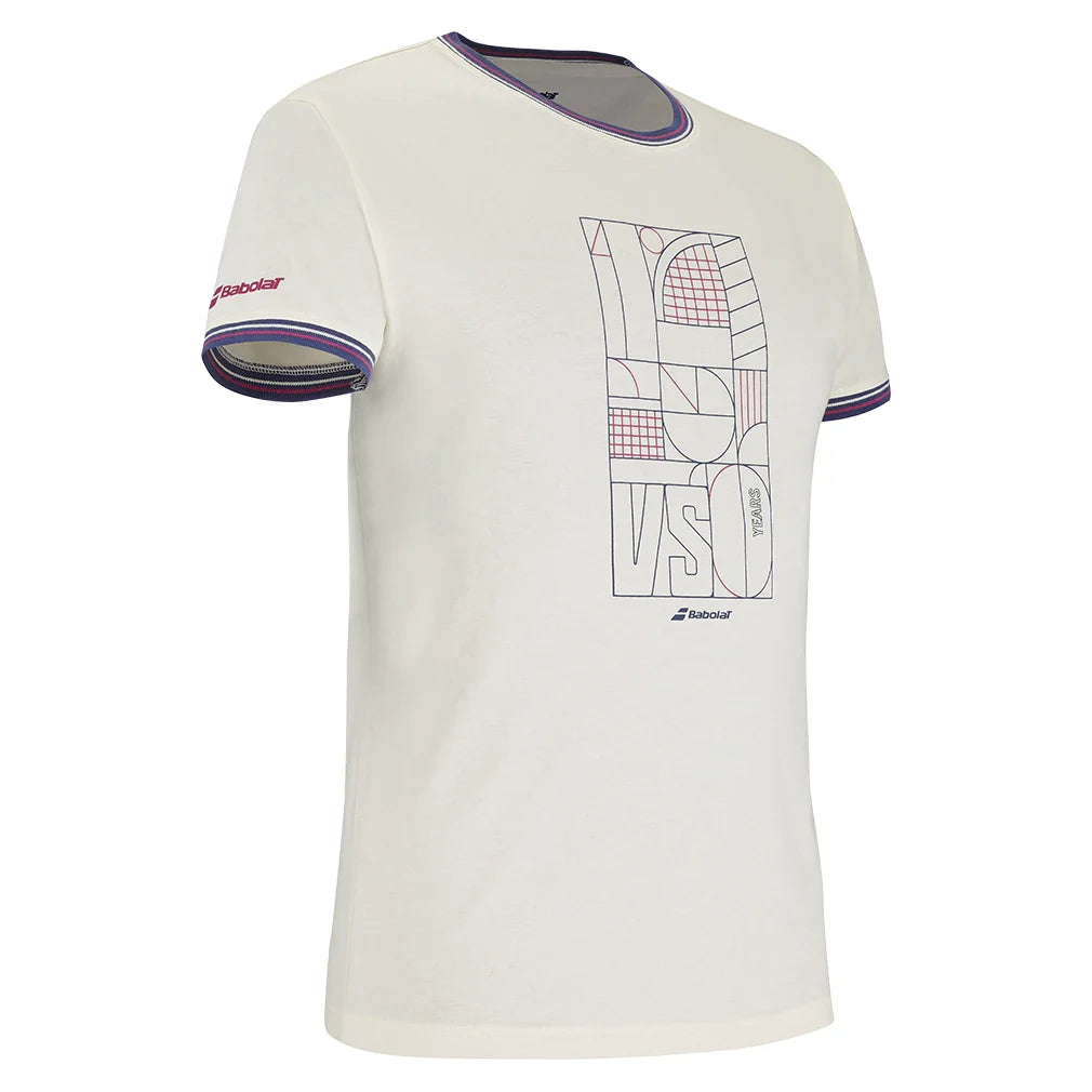 Men's 150 Cotton Tennis Tee Cannoli Cream