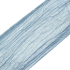 5 Pack Cheesecloth Gauze 16"x88" Chair Sashes Dusty Blue - Boho Chair Decorations - Bell Racket Store