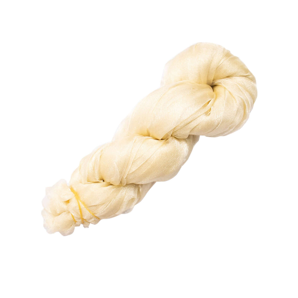 5 Pack Crinkled Organza 21"x21" Napkins Champagne - Rustic Style Dinner & Party Napkins - Bell Racket Store