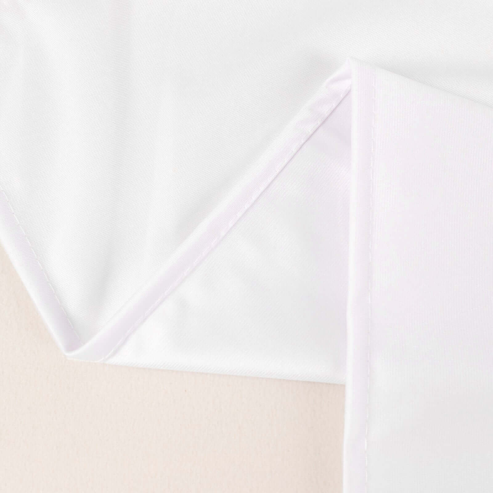 5 Pack Scuba 20"x20" Napkins White - Durable & Reusable Dinner Napkins for a Polished Tablescape - Bell Racket Store