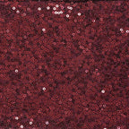 5 Pack Sequin Spandex Chair Sashes Burgundy - Stretch Chair Bands 6"x15" - Bell Racket Store