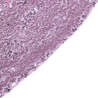 5 Pack Sequin Spandex Chair Sashes Lavender Lilac - Stretch Chair Bands 6"x15" - Bell Racket Store