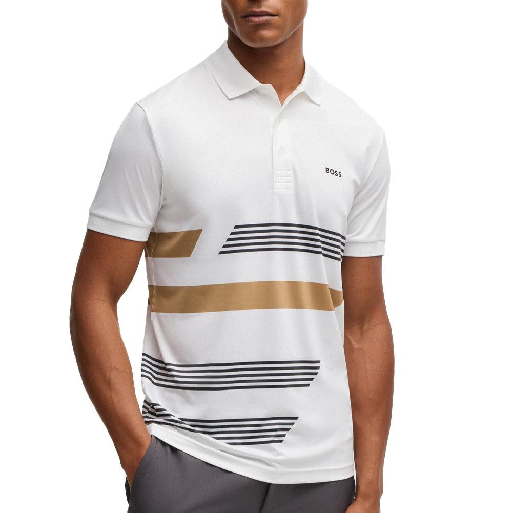 Men's Paddy Tape Print Tennis Polo