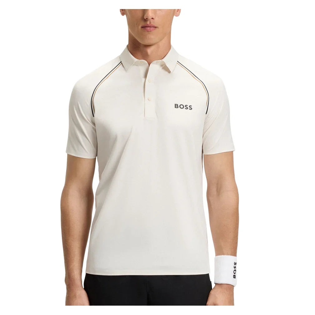 Men's TOC Matchball Tennis Polo Open White