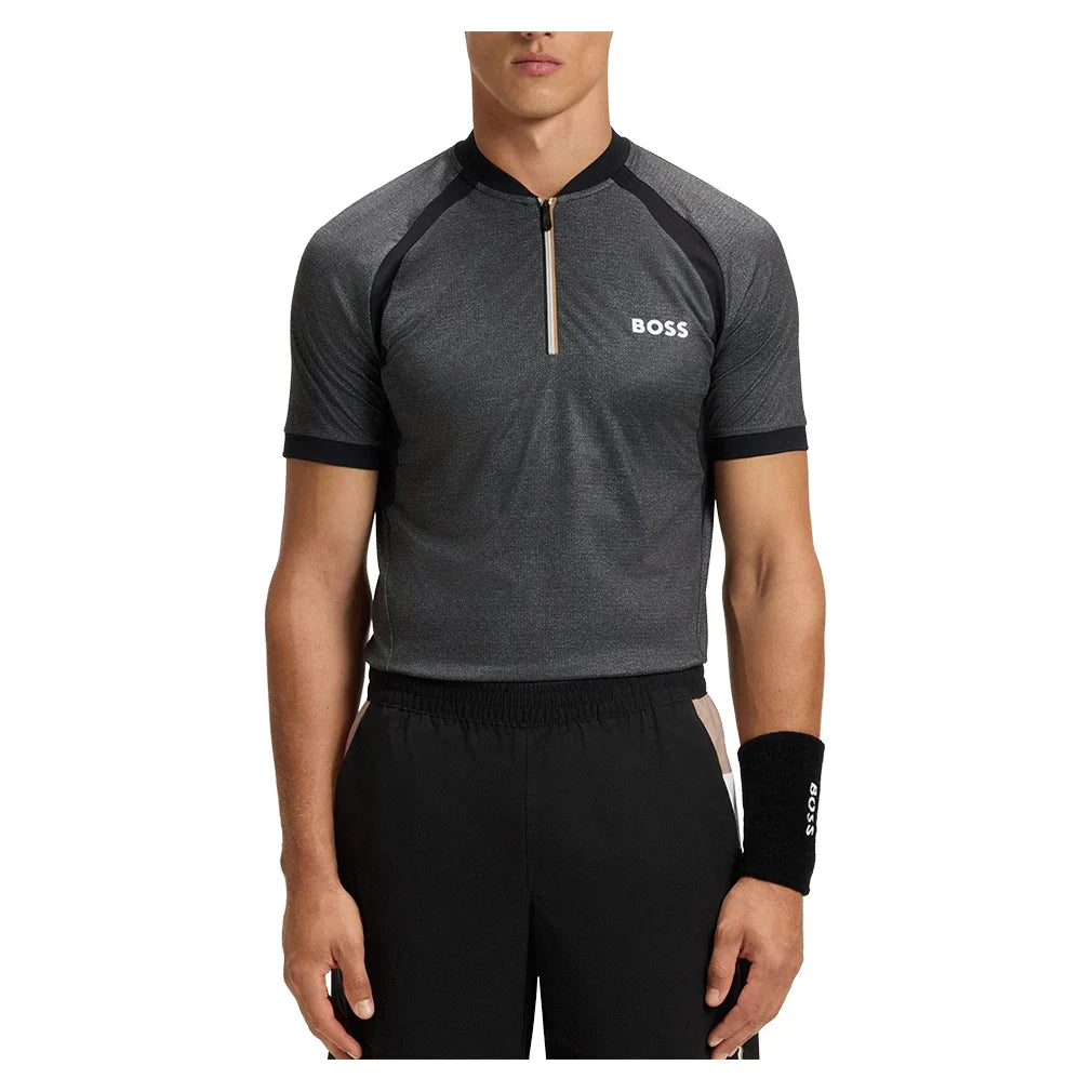 Men's TOC Matchball Tennis Polo Black