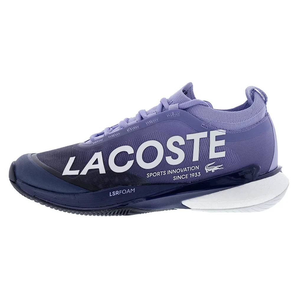 Women's AG-LT25 Lite Tennis Shoes Light Purple and Navy