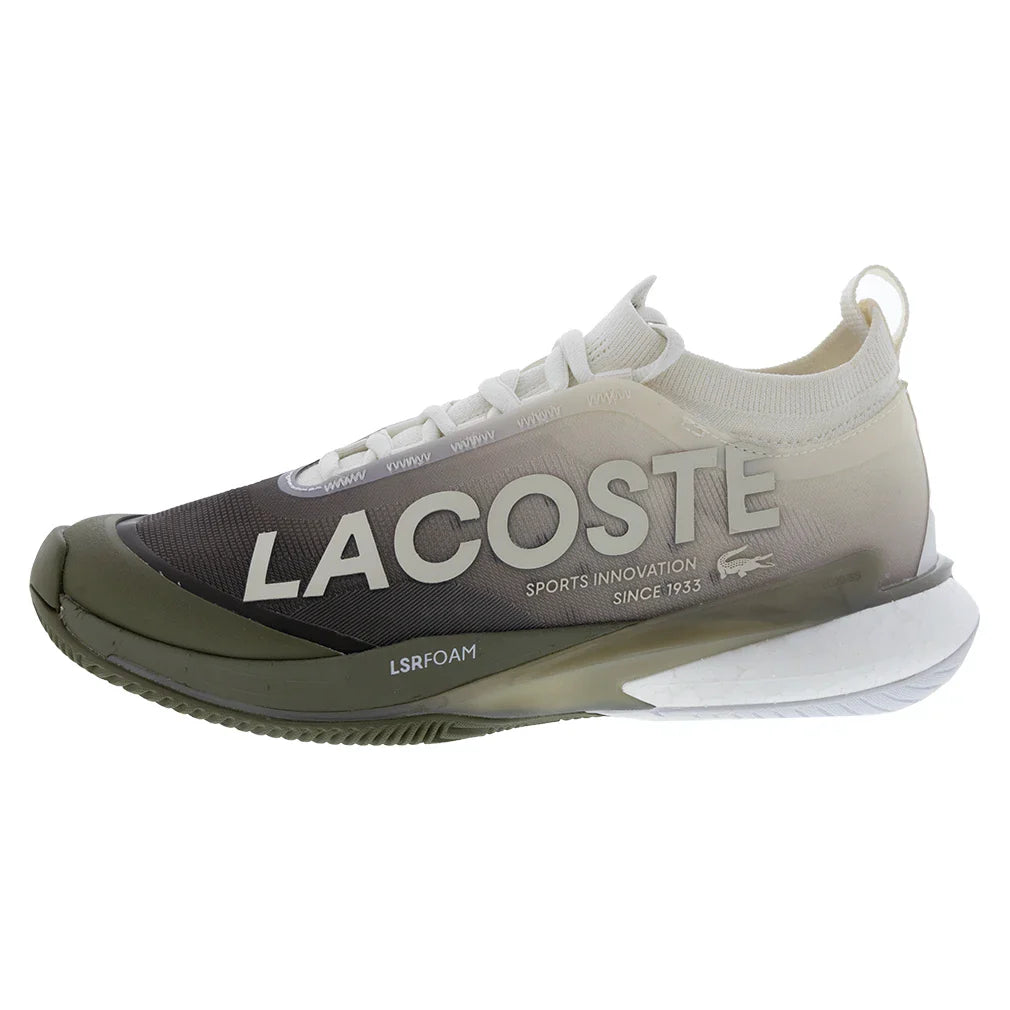Women's AG-LT25 Lite Tennis Shoes Off White and Khaki