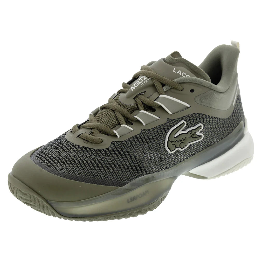 Men's AG-LT23 Ultra Tennis Shoes Khaki and Off White