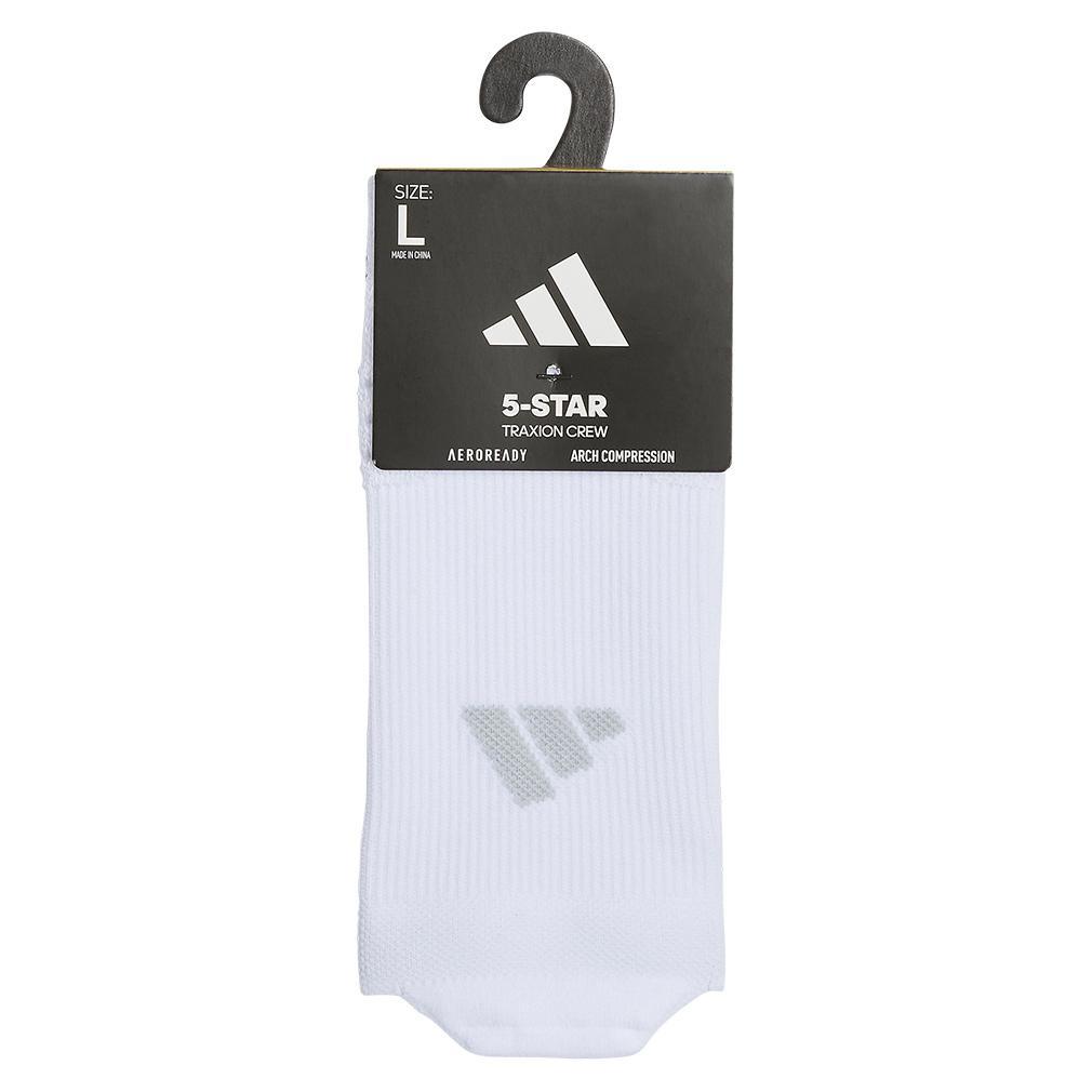 5-Star Team Traxion 2.0 Crew Socks White and Black