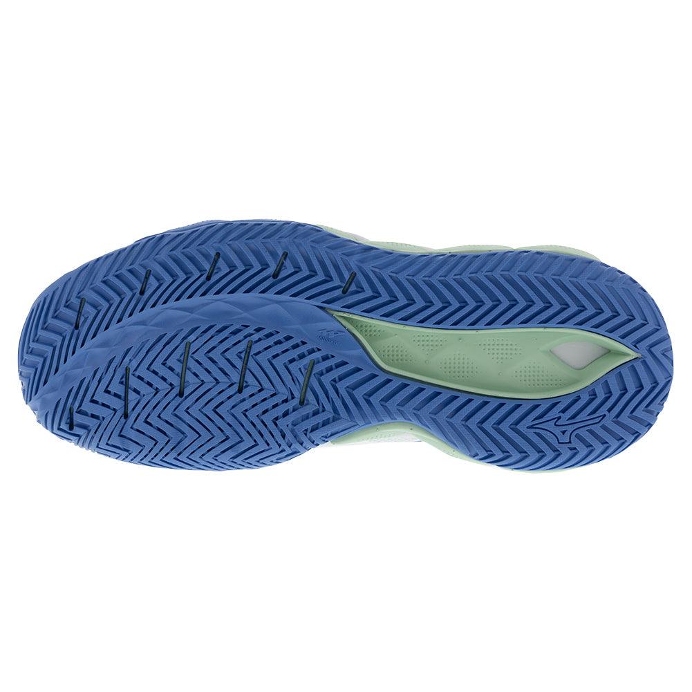 Women's Wave Enforce Tour 2 Tennis Shoes White and Frontier Blue