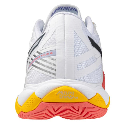 Women's Wave Enforce Tour 2 AC Tennis Shoes White and Icelandic Blue