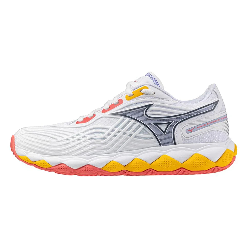 Women's Wave Enforce Tour 2 AC Tennis Shoes White and Icelandic Blue